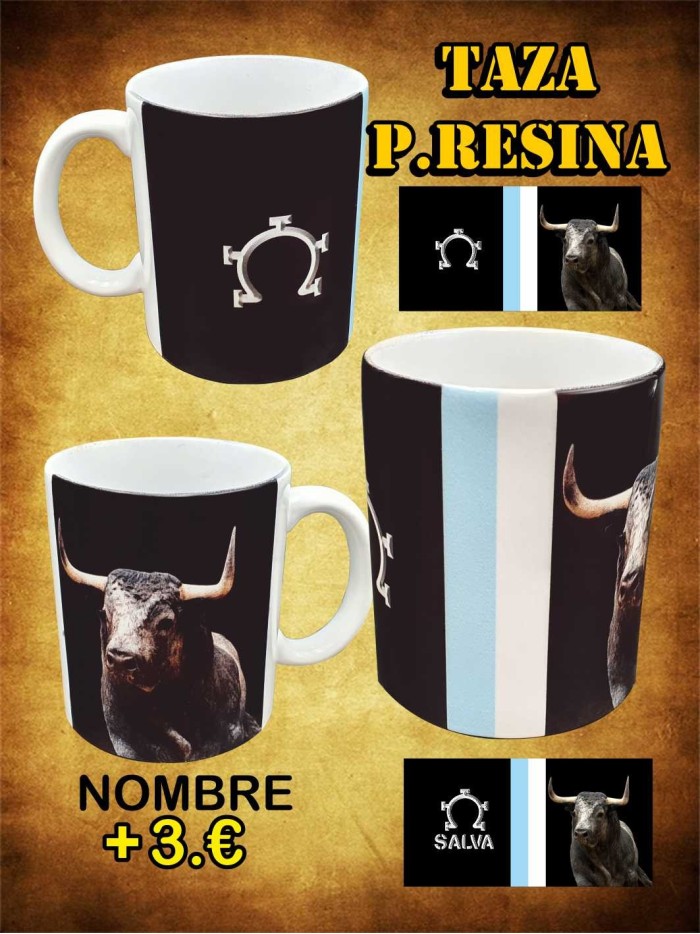 TAZA P.RESINA Tazas taurinas Regalos y complementos Taza