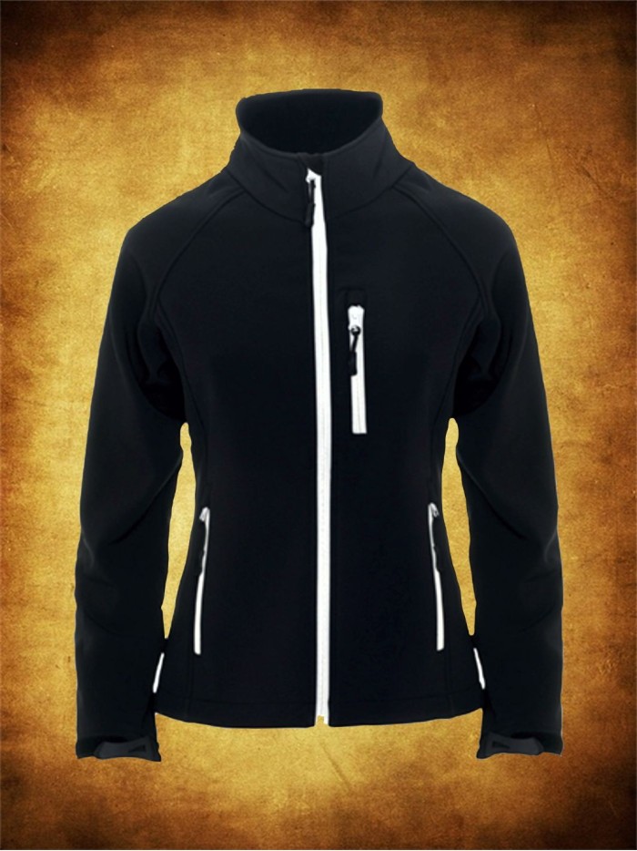 SOFT SHELL NEGRO CHICA Chaqueta mujer Ropa CHAQUETA SOFTSHELL 2