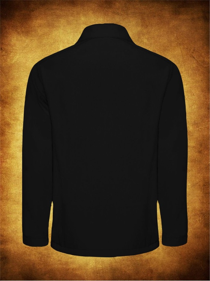 Soft shell negro unisex chaquetas y chalecos Ropa La chaqueta