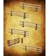 Conjunto 5 vallas +puerta Especial niños y maquetas. Inicio
