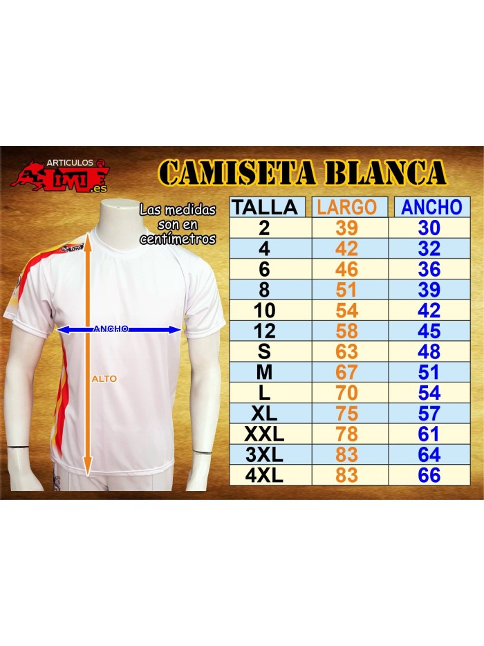 MEDIDAS PRENDAS Medidas Ropa MEDIDAS PRENDAS