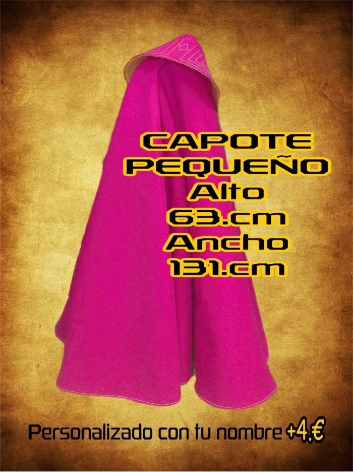CAPOTE PEQUEÑO Capotes Regalos y complementos El Capote PEQUEÑO