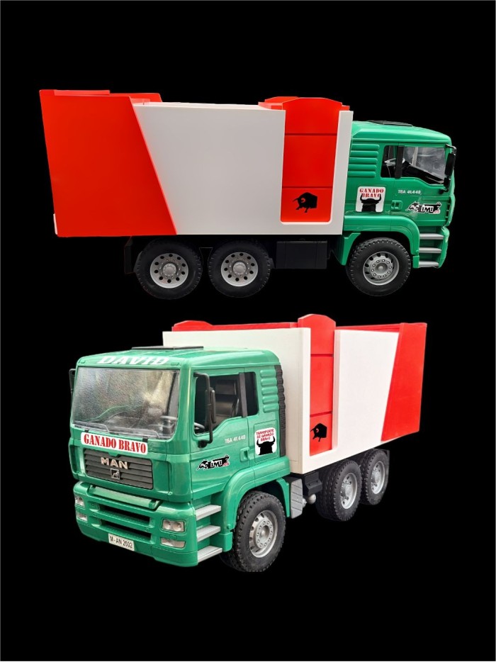 CAMION VACAS CAJON PARA TORO Camiones Especial niños y