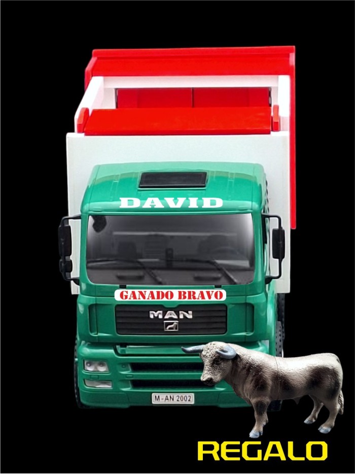 CAMION VACAS CAJON PARA TORO Camiones Especial niños y