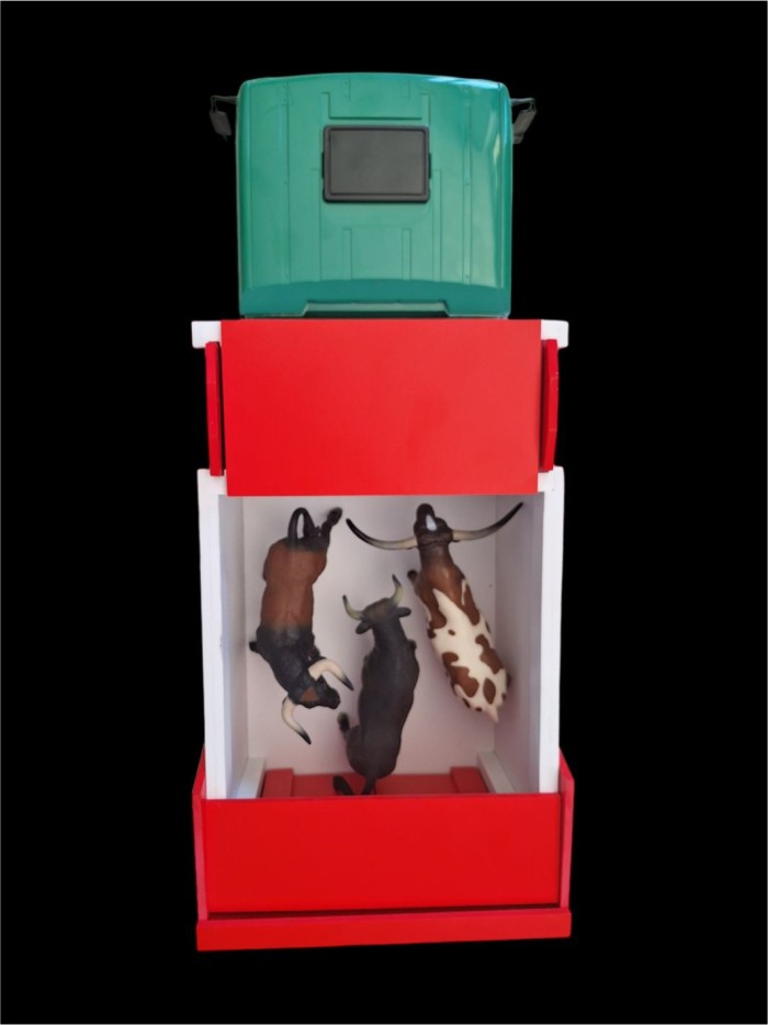 CAMION VACAS CAJON PARA TORO Camiones Especial niños y