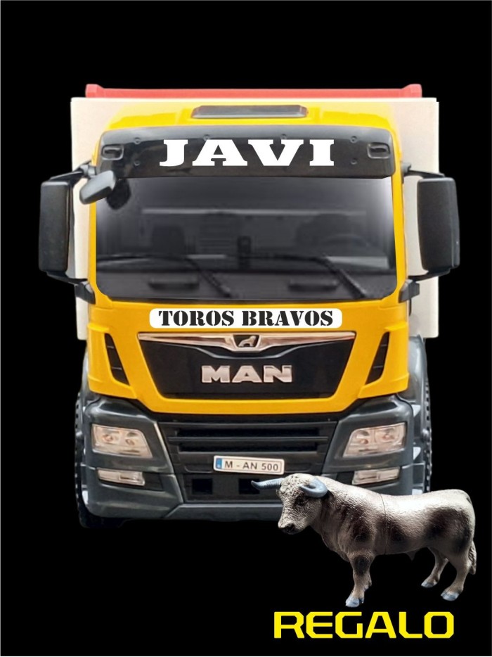 CAMION AMARILLO 6 CAJONES PARA TORO Camiones Especial niños y