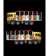 CAMION AMARILLO 6 CAJONES PARA TORO Camiones Especial niños y