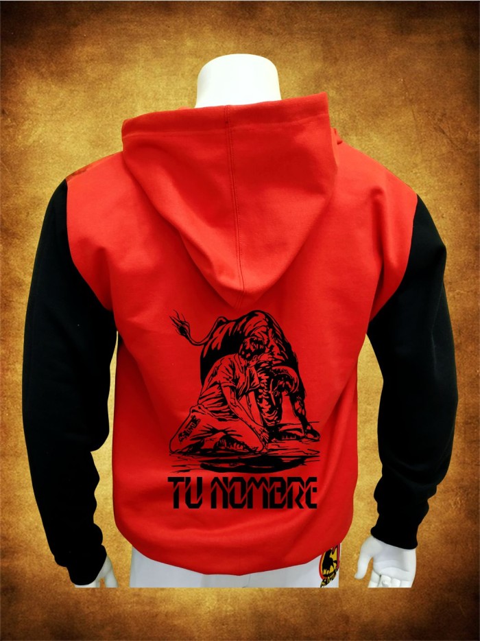 SUDADERA TORO LUCERO ROJA NEGRA OUTLET Inicio LIQUIDACION !