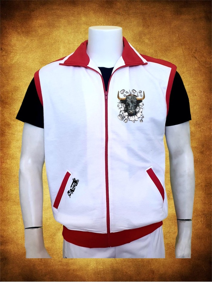 CHALECO FELPA BLANCO ROJO OUTLET Inicio LIQUIDACION! TALLAS