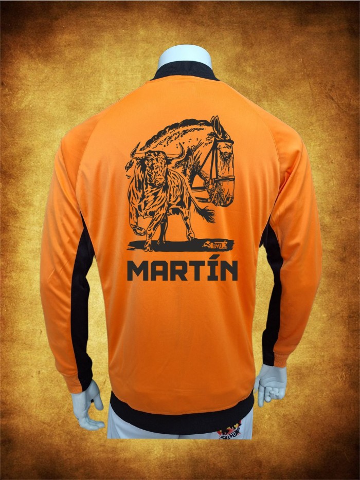 Chaqueta deportiva fina naranja OUTLET Inicio LIQUIDACION!