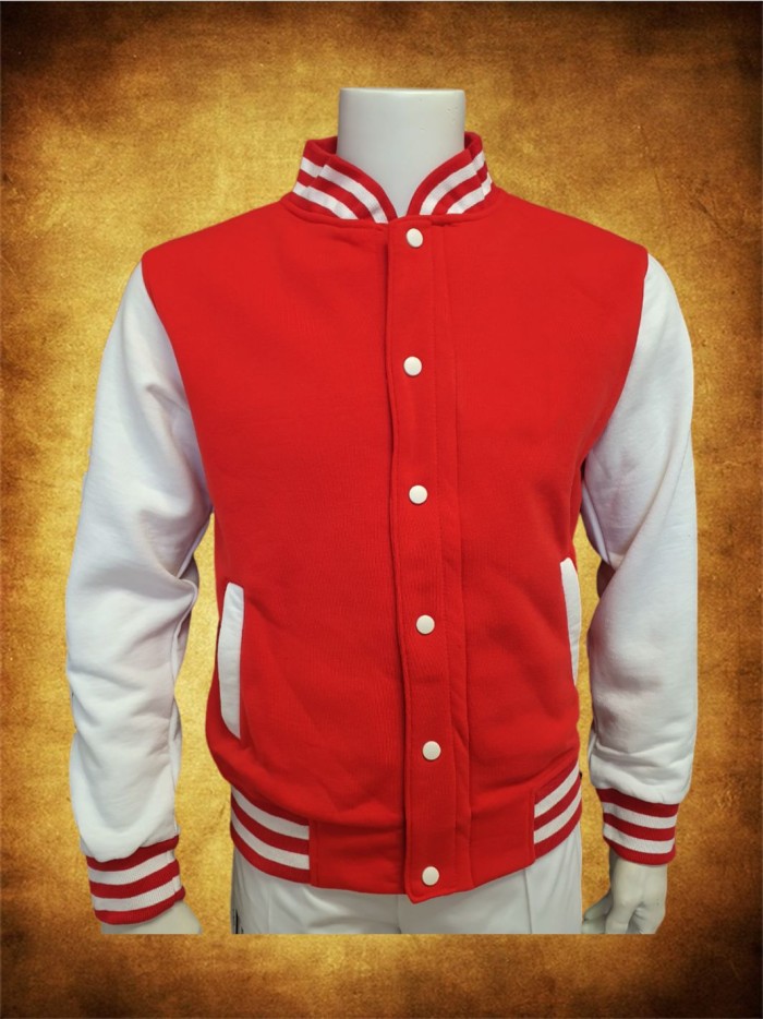 CHAQUETA UNIVERSITY ROJA BLANCA OUTLET Inicio LIQUIDACION!