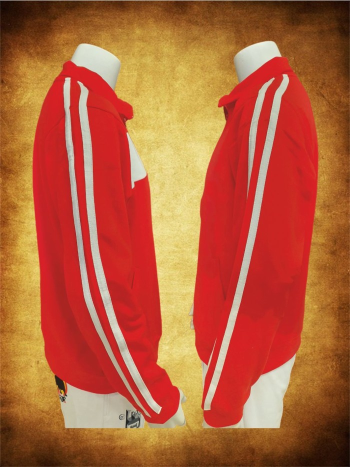CHAQUETA ROJA BANDA BLANCA OUTLET Inicio LIQUIDACION! TALLAS