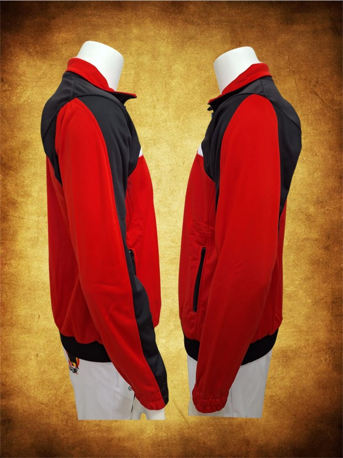 CHAQUETA DEPORTIVA TRICO ROJO NEGRO BLANCO OUTLET Inicio