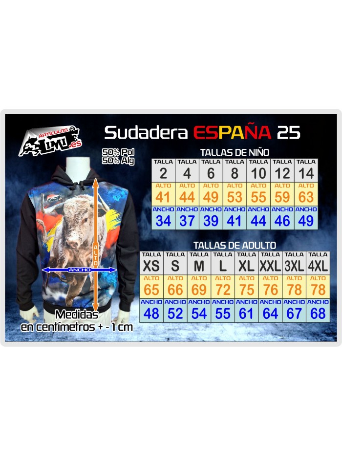 SUDADERA ESPAÑA 25 Sudaderas Ropa 