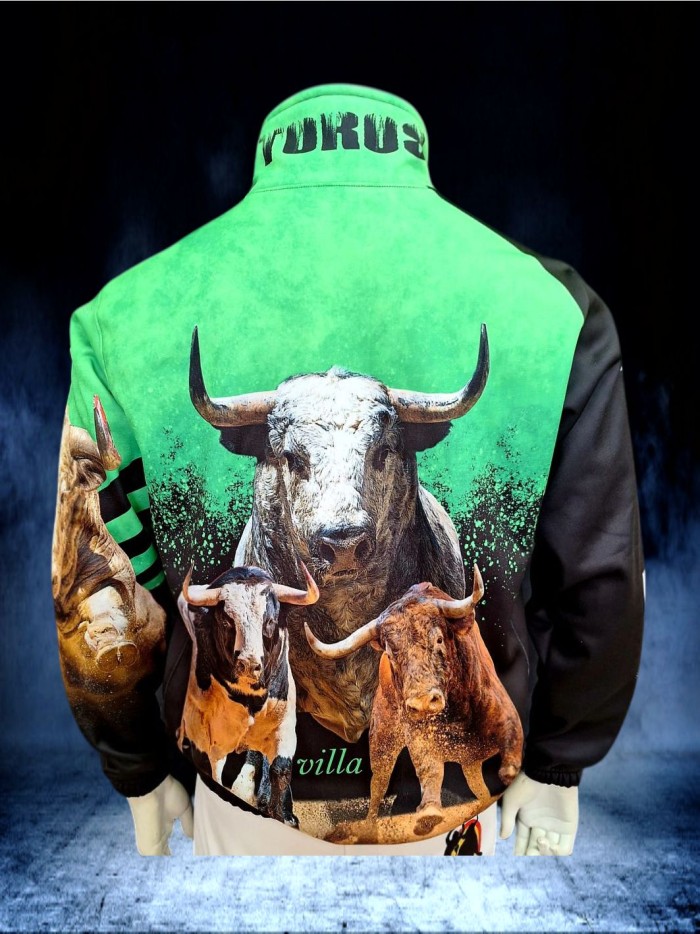 CHAQUETA DEPORTIVA VERDE 25 NIÑO Inicio  