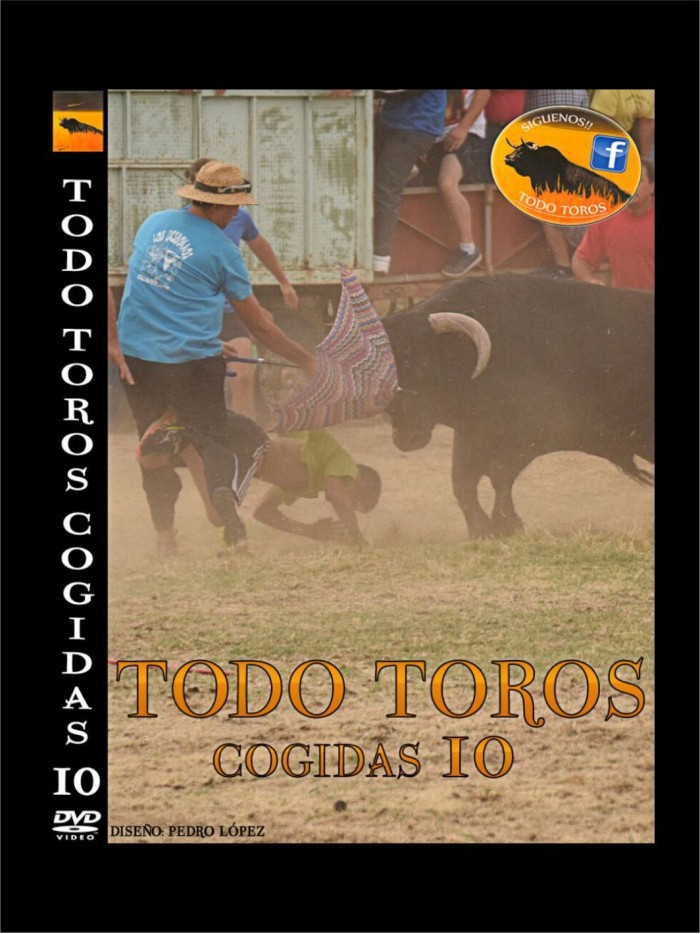 Dvd cogidas 10 DVD Regalos y complementos Dvd todo toros