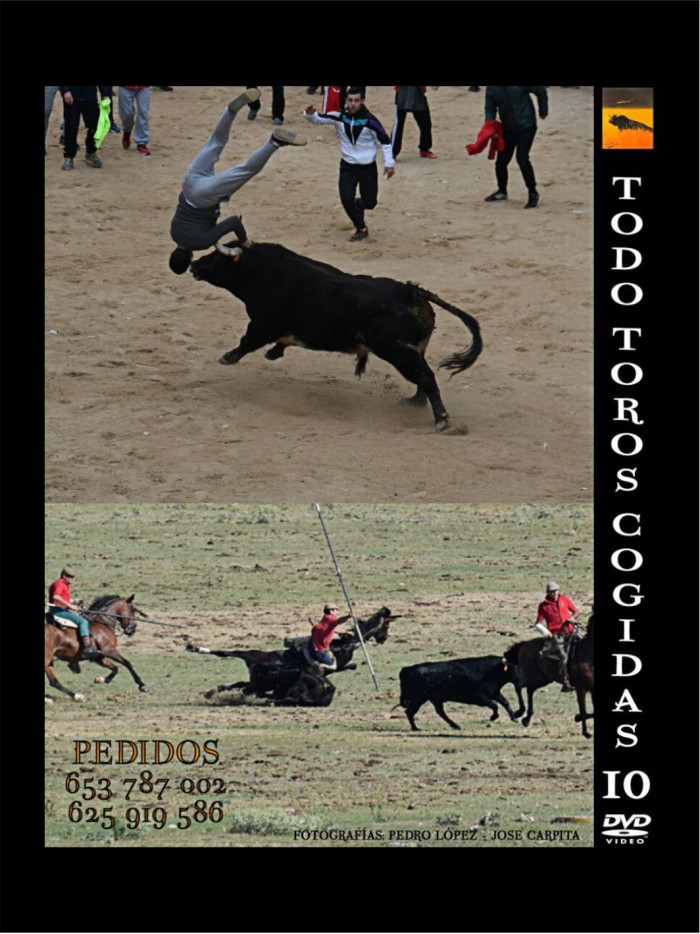 Dvd cogidas 10 DVD Regalos y complementos Dvd todo toros