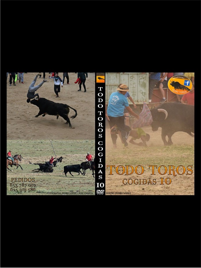 Dvd cogidas 10 DVD Regalos y complementos Dvd todo toros