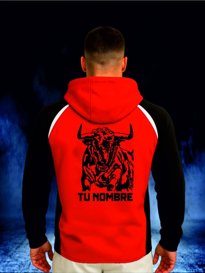 CHAQUETA SOFT SHELL ENTALLADA UNISEX ROJO NEGRO BLANCO