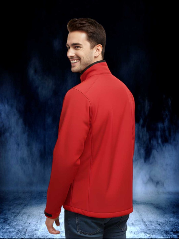 Soft shell rojo unisex chaquetas y chalecos Ropa La chaqueta