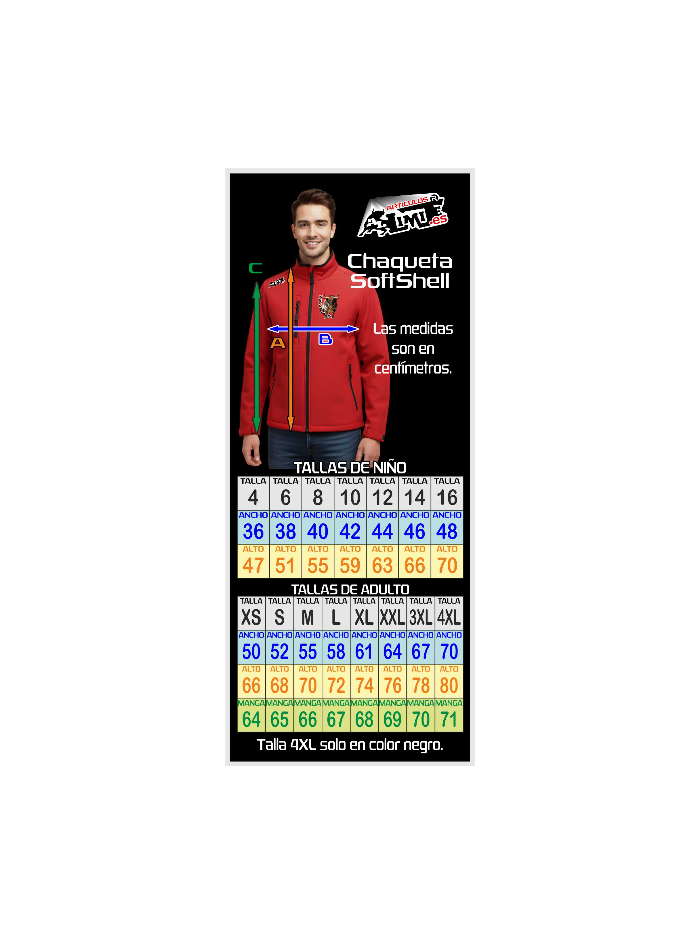 Soft shell rojo unisex chaquetas y chalecos Ropa La chaqueta