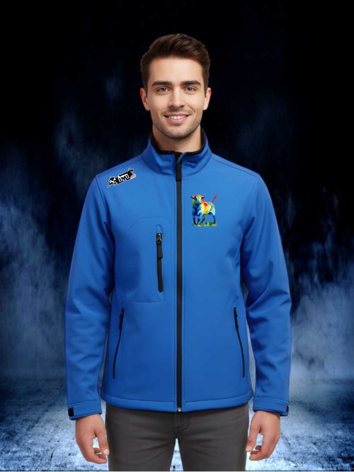 Soft shell azul unisex chaquetas y chalecos Ropa La chaqueta