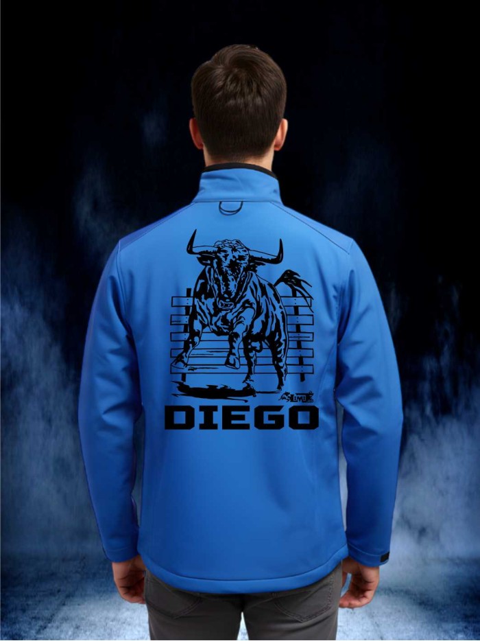 Soft shell azul unisex chaquetas y chalecos Ropa La chaqueta