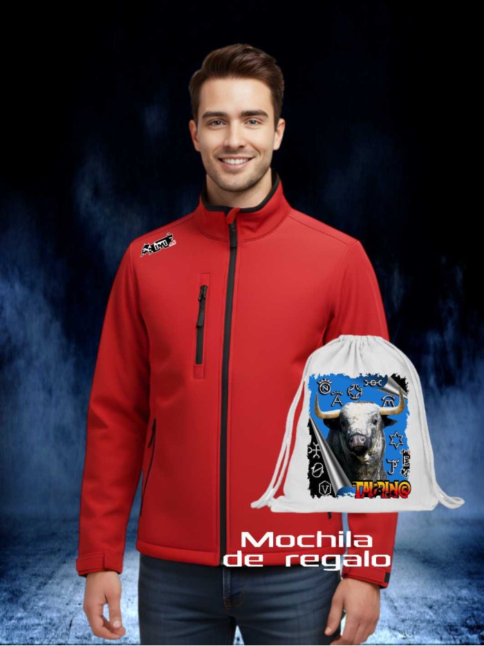 Soft shell rojo unisex chaquetas y chalecos Ropa La chaqueta