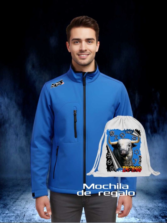 Soft shell azul unisex chaquetas y chalecos Ropa La chaqueta