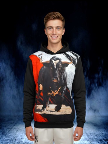 SUDADERA CAPUCHA TORO BRAGADO SCSD.1 Sudaderas Ropa Sudadera