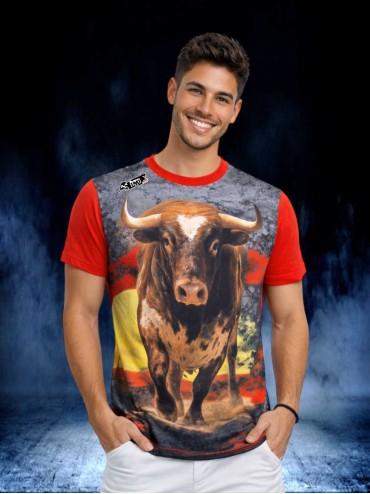 CAMISETA TORO SARDO ESPAÑA CSD.3-26 Camisetas unisex Ropa
