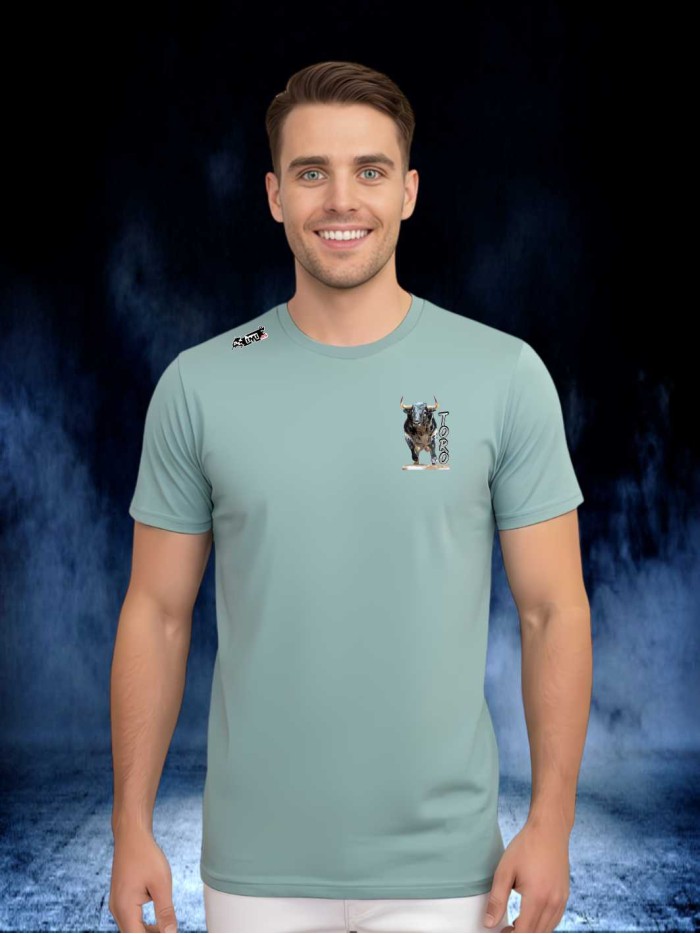 CAMISETA ALGODON AZUL MAR Camisetas unisex Ropa Camiseta