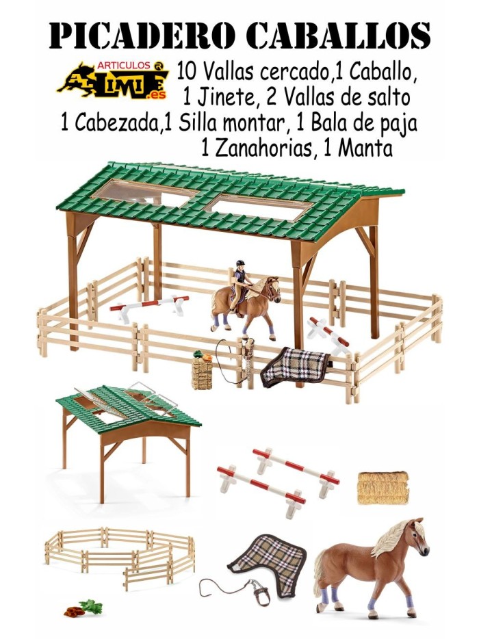 Picadero de caballos Especial niños y maquetas. Inicio Picadero
