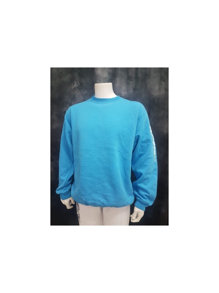 Sudadera basica azul Sudaderas Ropa Sudadera básica en color