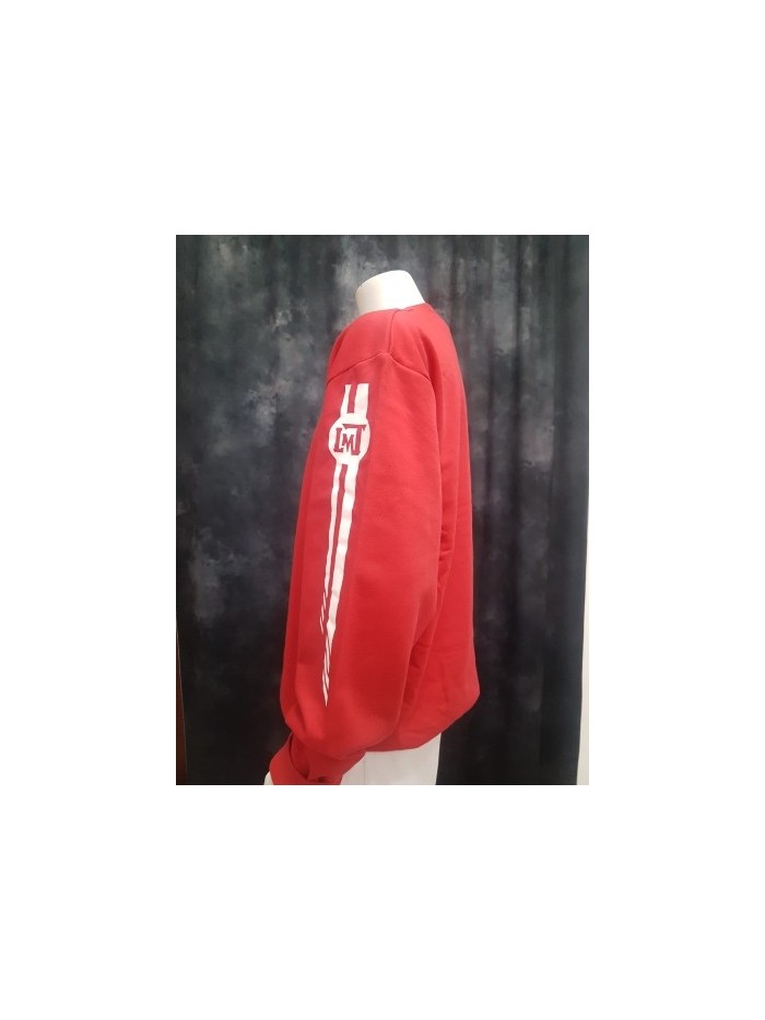 Sudadera basica roja Sudaderas Ropa Sudadera básica de color