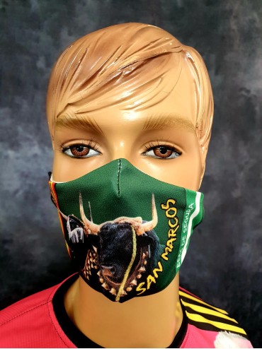 Mascarilla Beas De Segura VERDE Mascarillas Regalos y