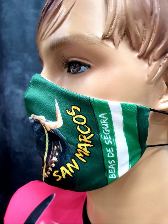 Mascarilla Beas De Segura VERDE Mascarillas Regalos y