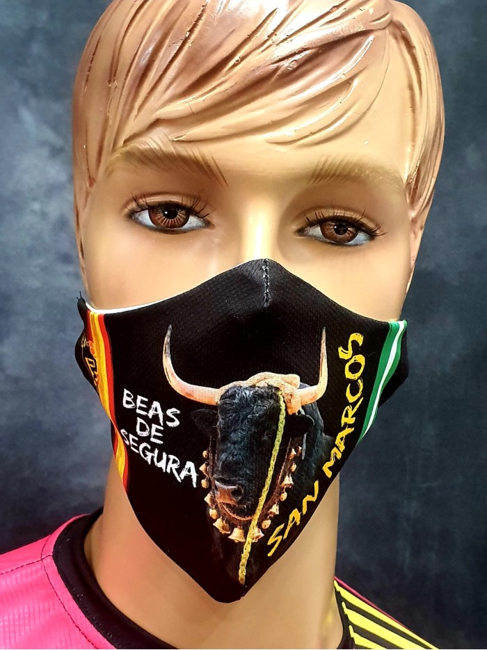 Mascarilla Beas De Segura NEGRA Mascarillas Regalos y
